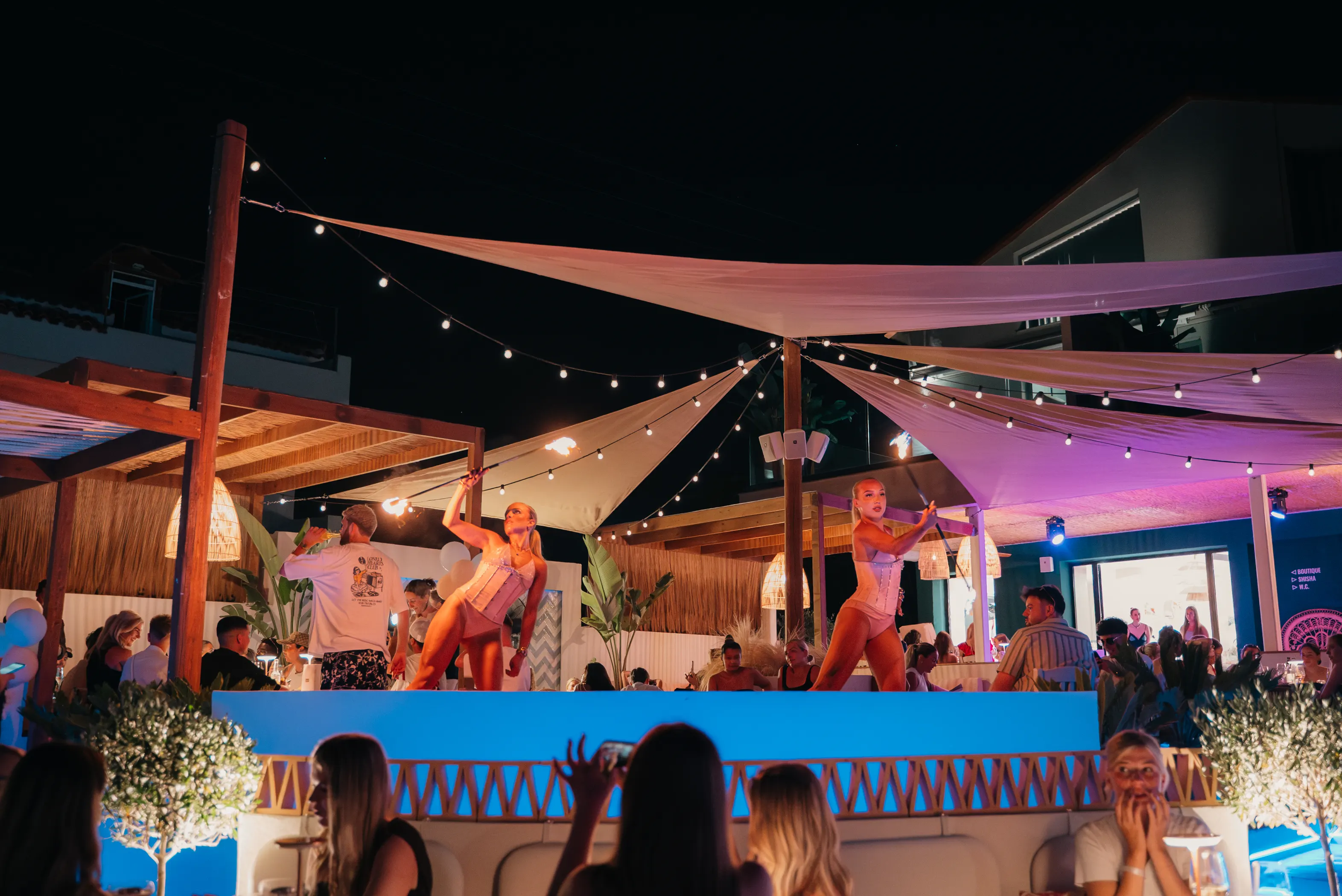 zante nightlife isabels beach club